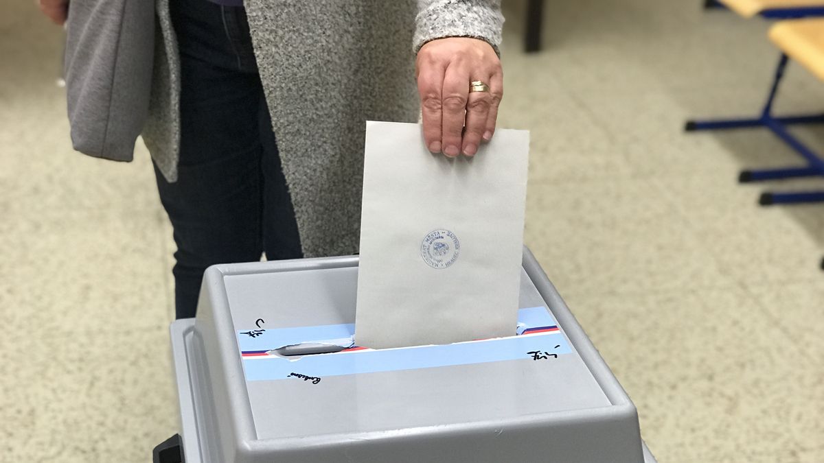 Ve Vražkově na Litoměřicku byl zájem o hlasování ve volbách velký